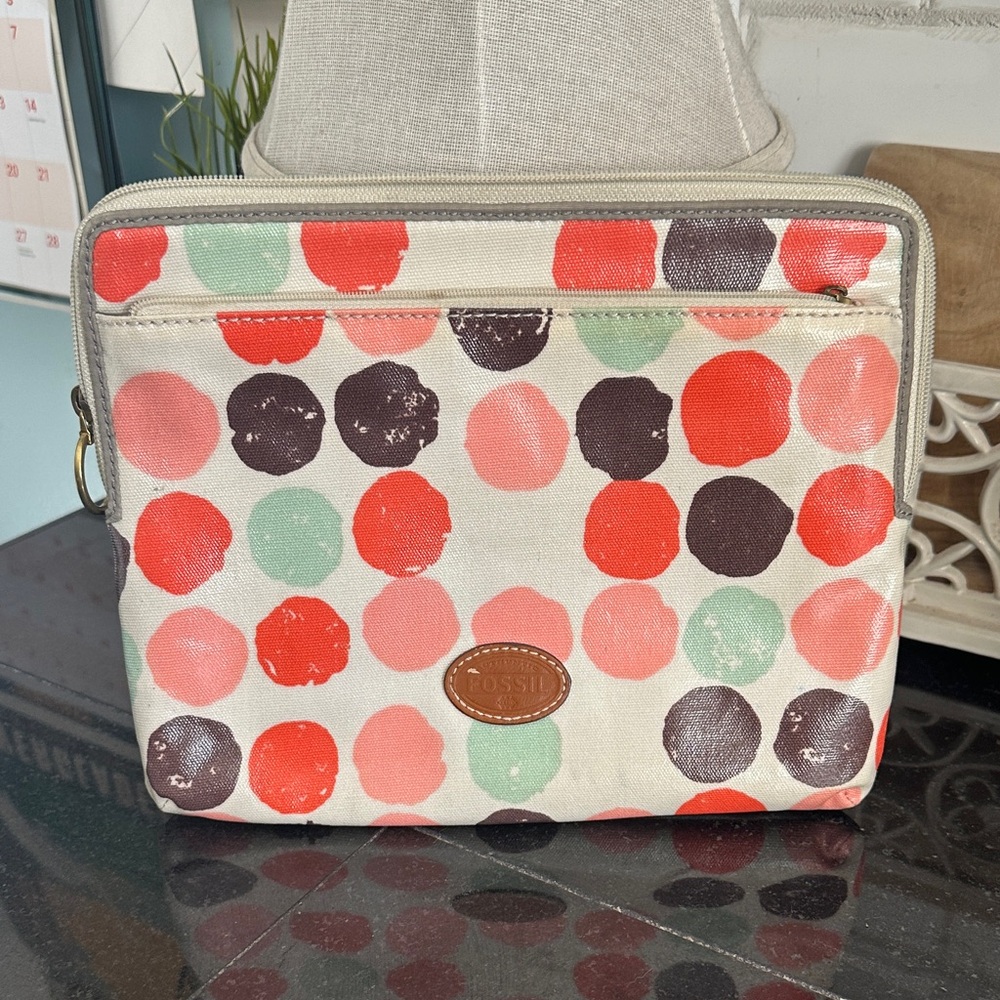 Fossil Multicolor Polka Dot case
